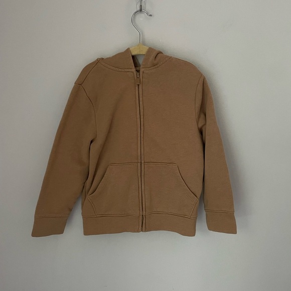 Old Navy Kids Brown Zip-Up Hoodie Size 4T - Picture 1 of 5